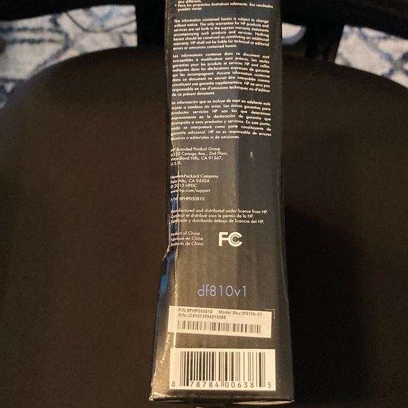 HP Digital Photo Frame 8inch Black - Picture 3 of 4